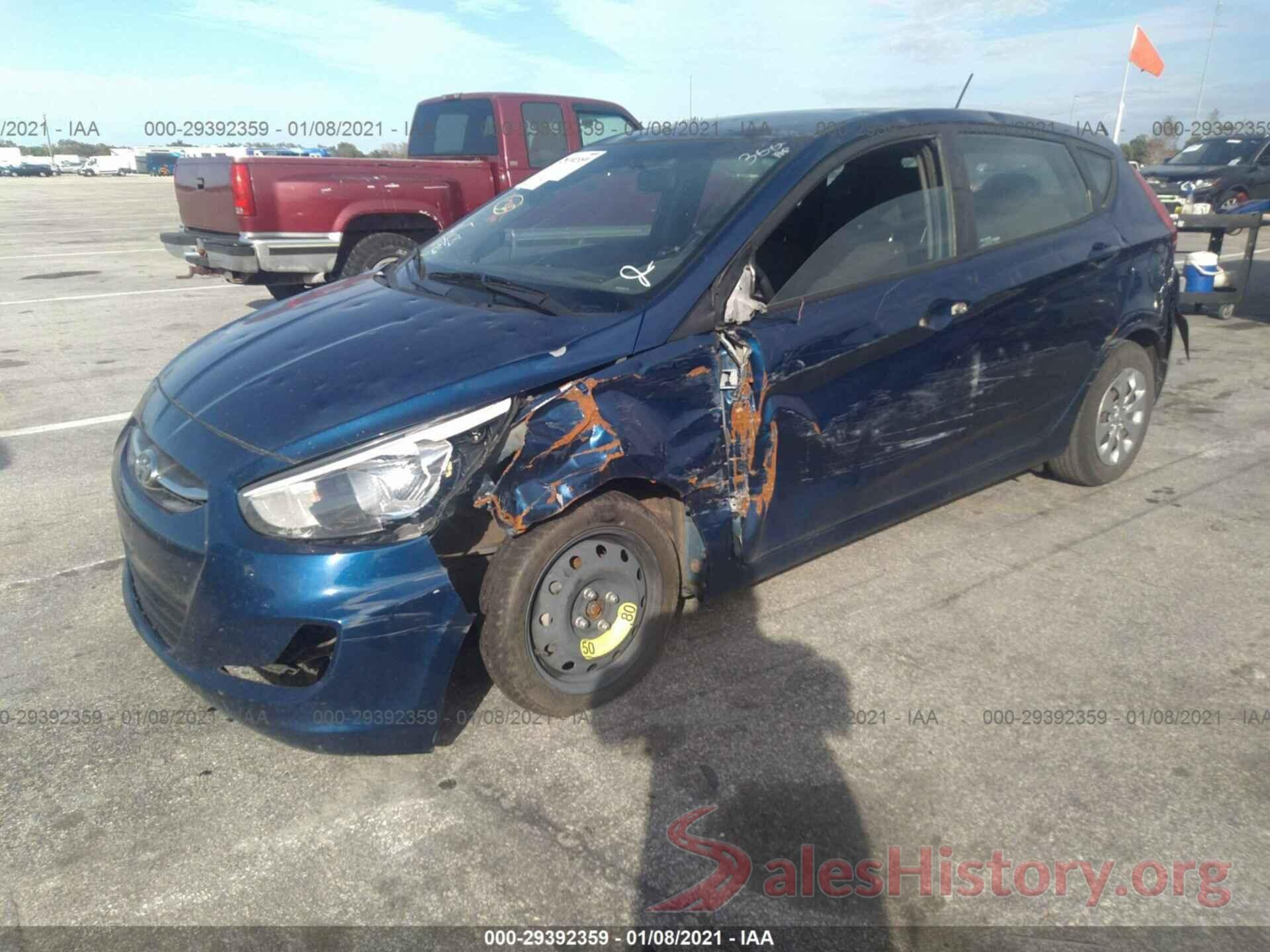 KMHCT5AE8HU342615 2017 HYUNDAI ACCENT