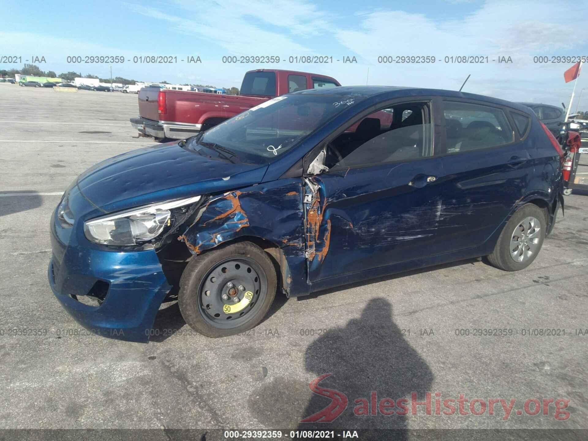 KMHCT5AE8HU342615 2017 HYUNDAI ACCENT