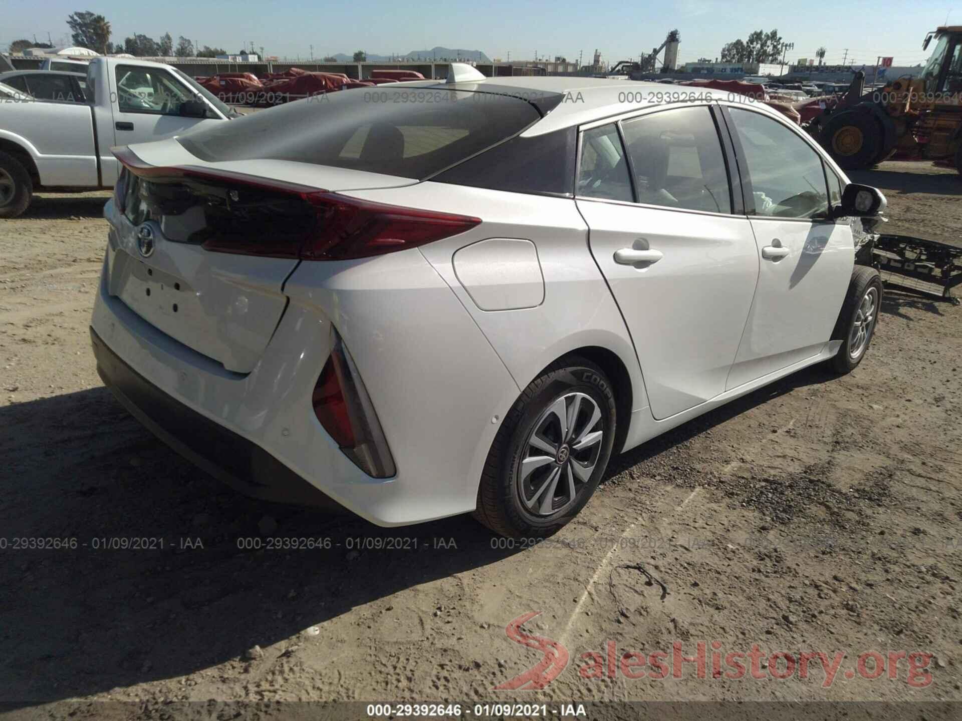 JTDKARFP3K3112596 2019 TOYOTA PRIUS PRIME