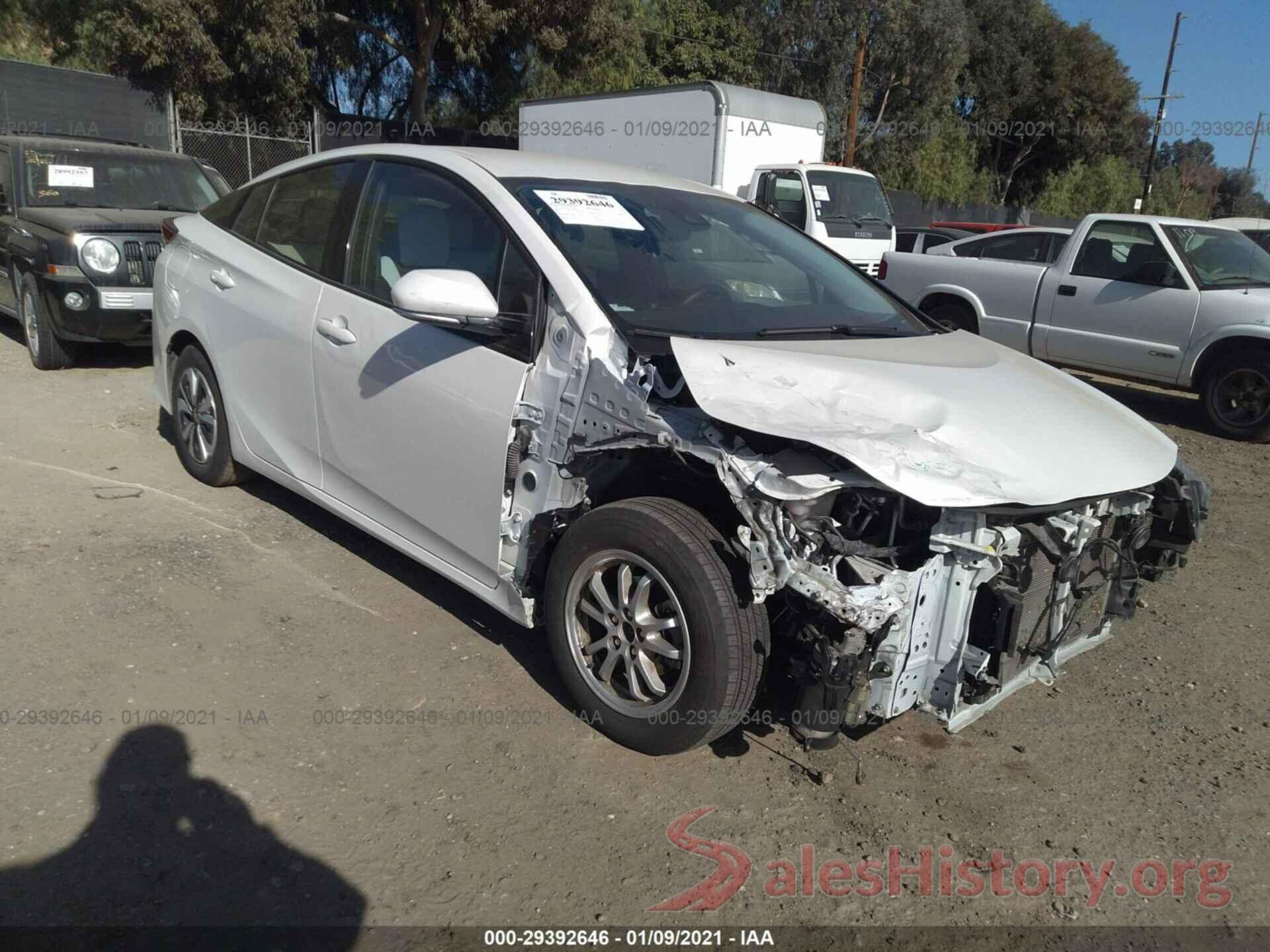 JTDKARFP3K3112596 2019 TOYOTA PRIUS PRIME