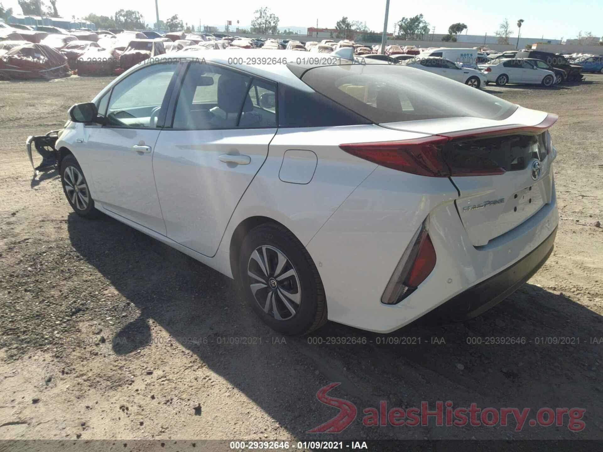 JTDKARFP3K3112596 2019 TOYOTA PRIUS PRIME