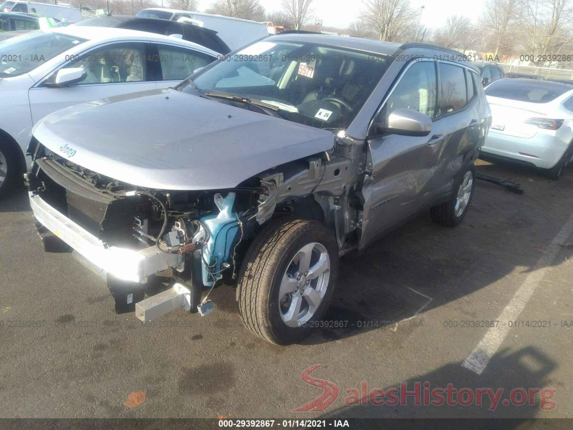 3C4NJDBB0LT116279 2020 JEEP COMPASS