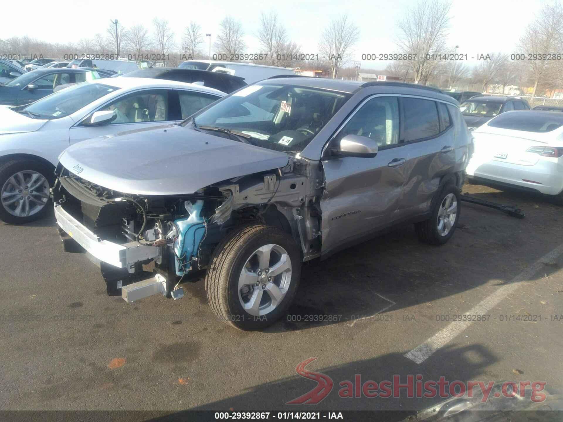 3C4NJDBB0LT116279 2020 JEEP COMPASS