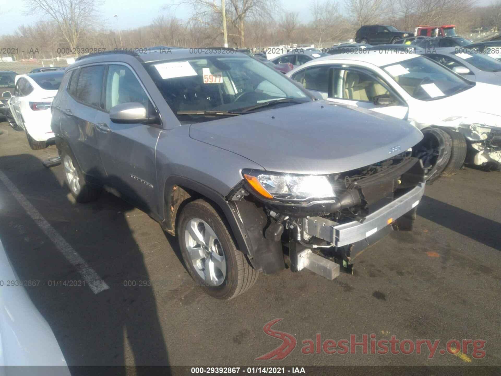 3C4NJDBB0LT116279 2020 JEEP COMPASS