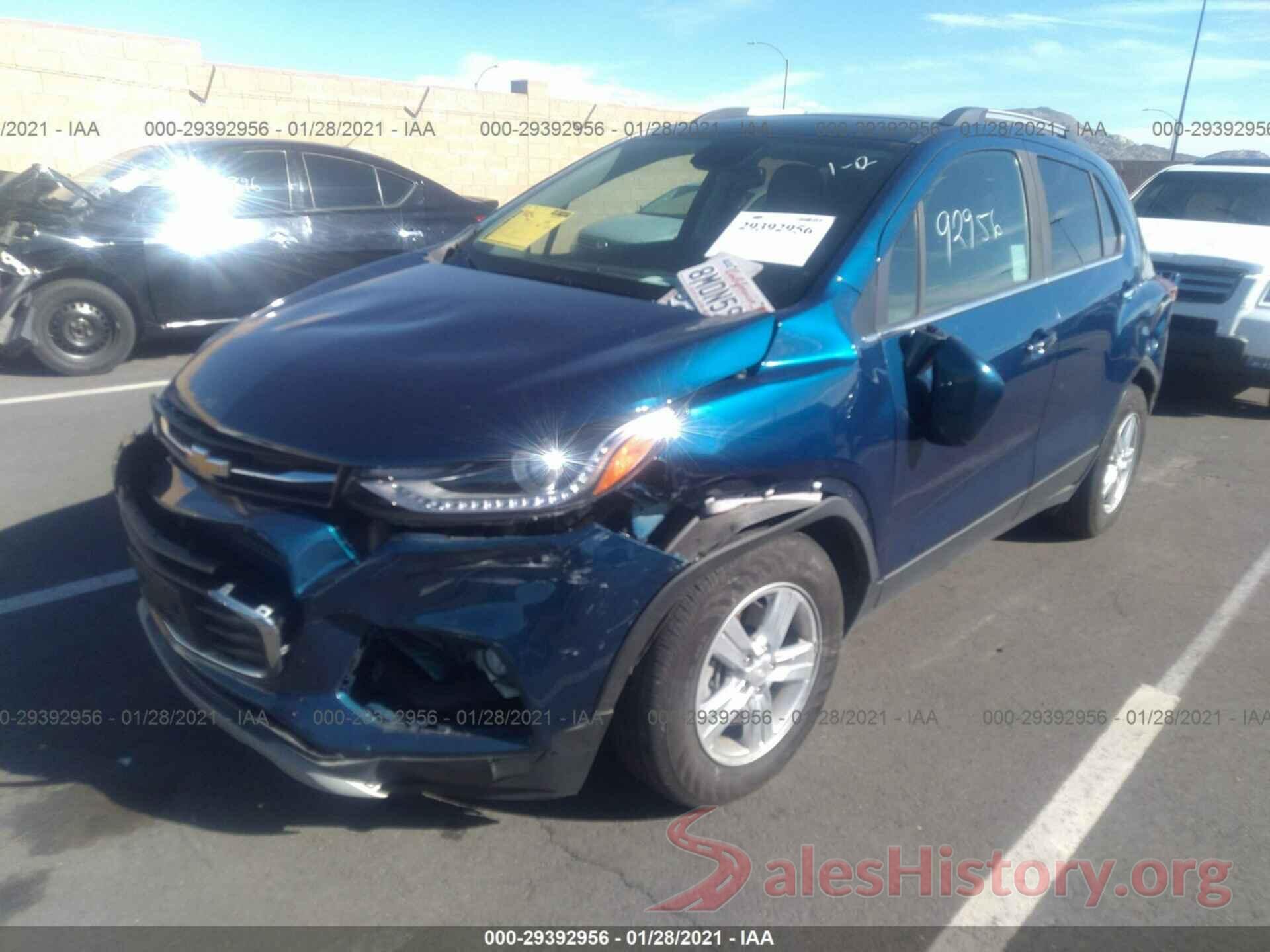 3GNCJLSB0KL357816 2019 CHEVROLET TRAX