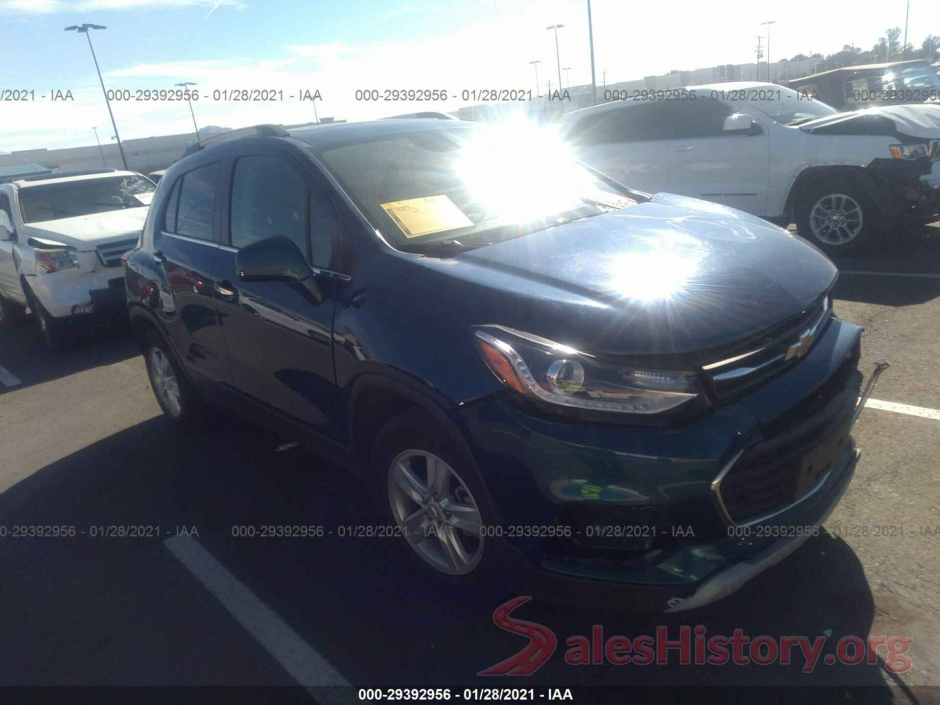 3GNCJLSB0KL357816 2019 CHEVROLET TRAX