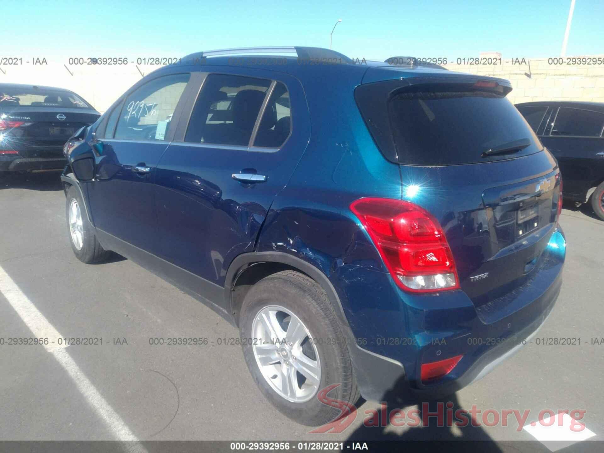 3GNCJLSB0KL357816 2019 CHEVROLET TRAX