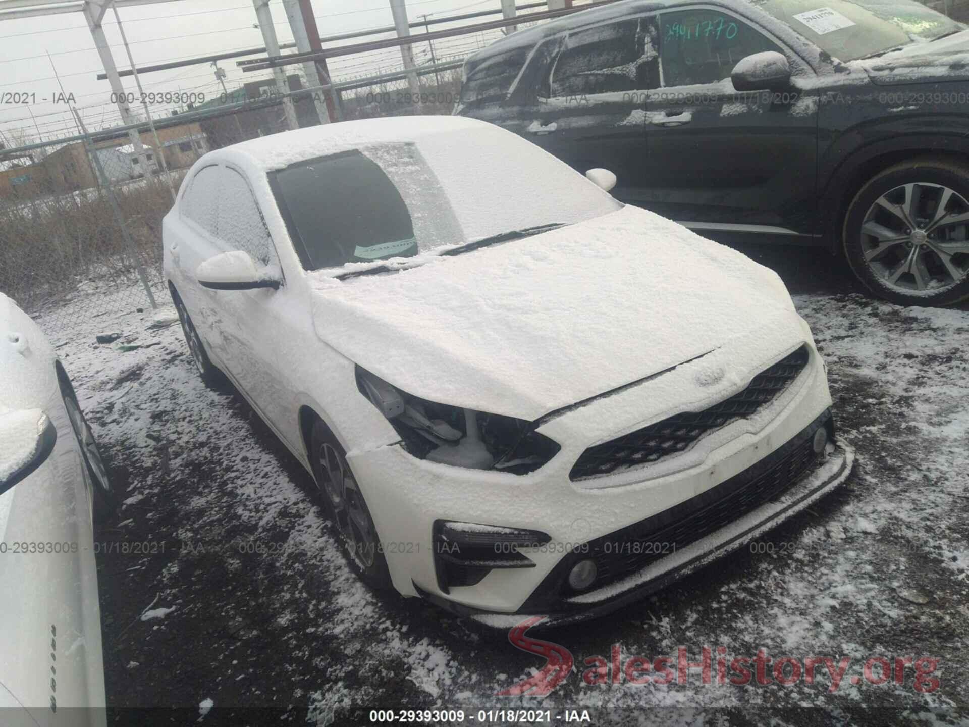 3KPF24AD8LE157283 2020 KIA FORTE