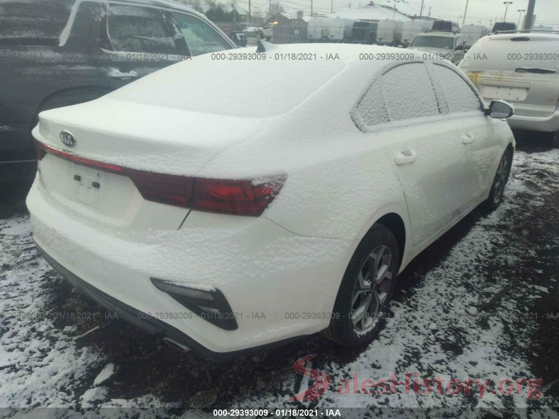 3KPF24AD8LE157283 2020 KIA FORTE