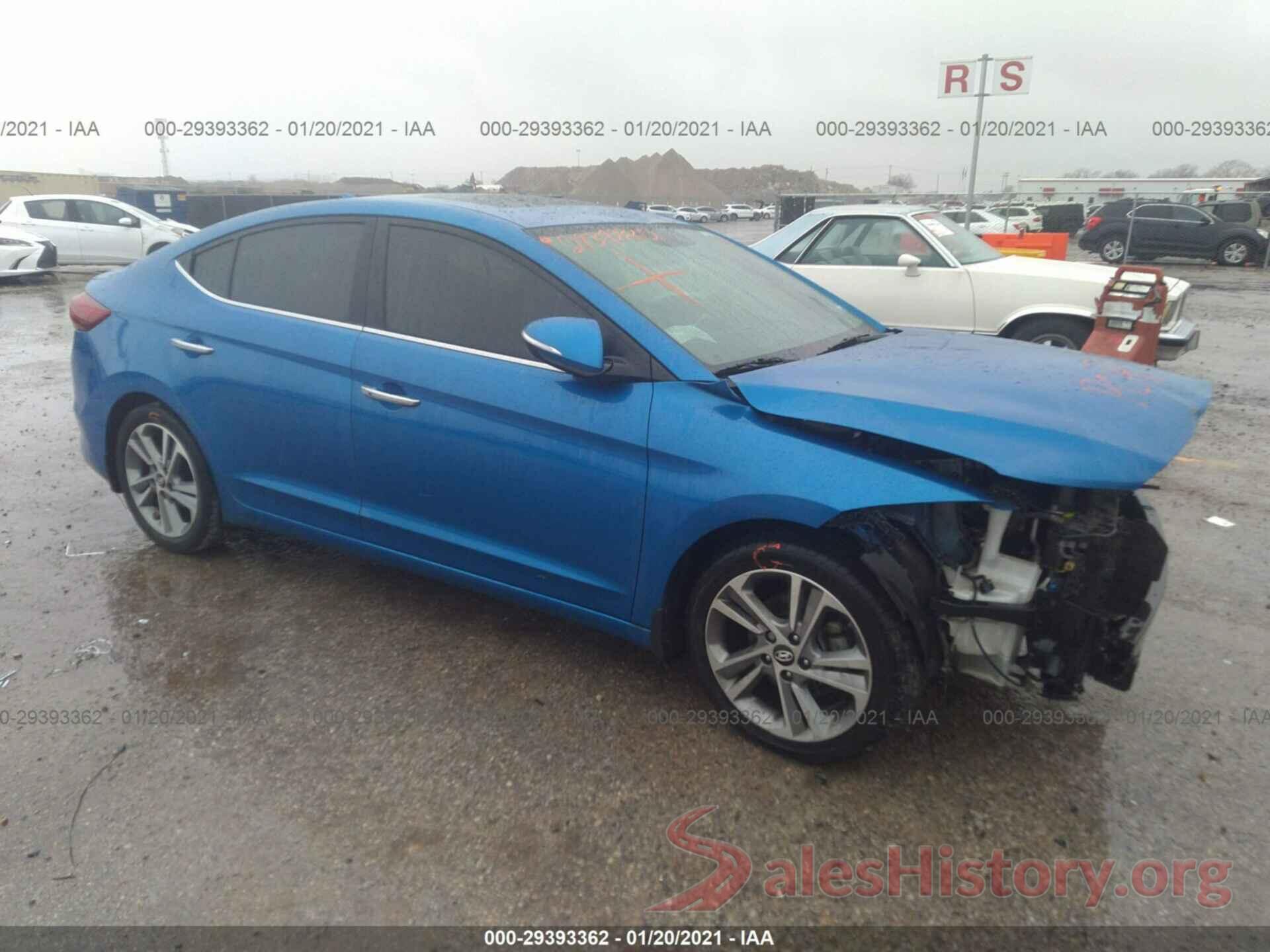 KMHD84LFXHU314384 2017 HYUNDAI ELANTRA