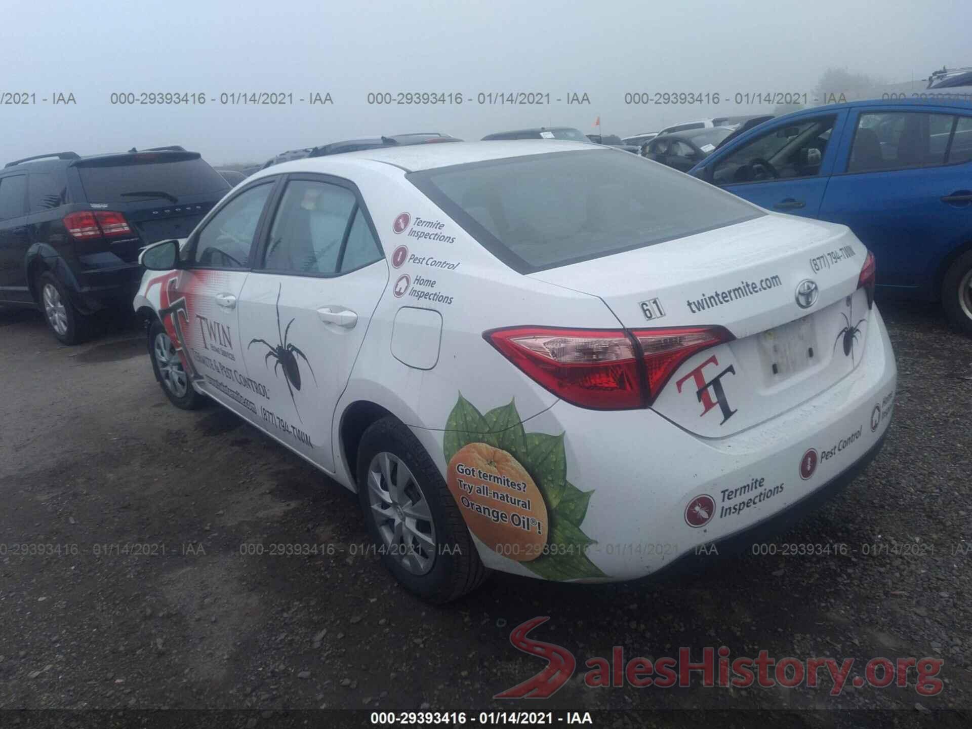 5YFBURHE8HP696304 2017 TOYOTA COROLLA