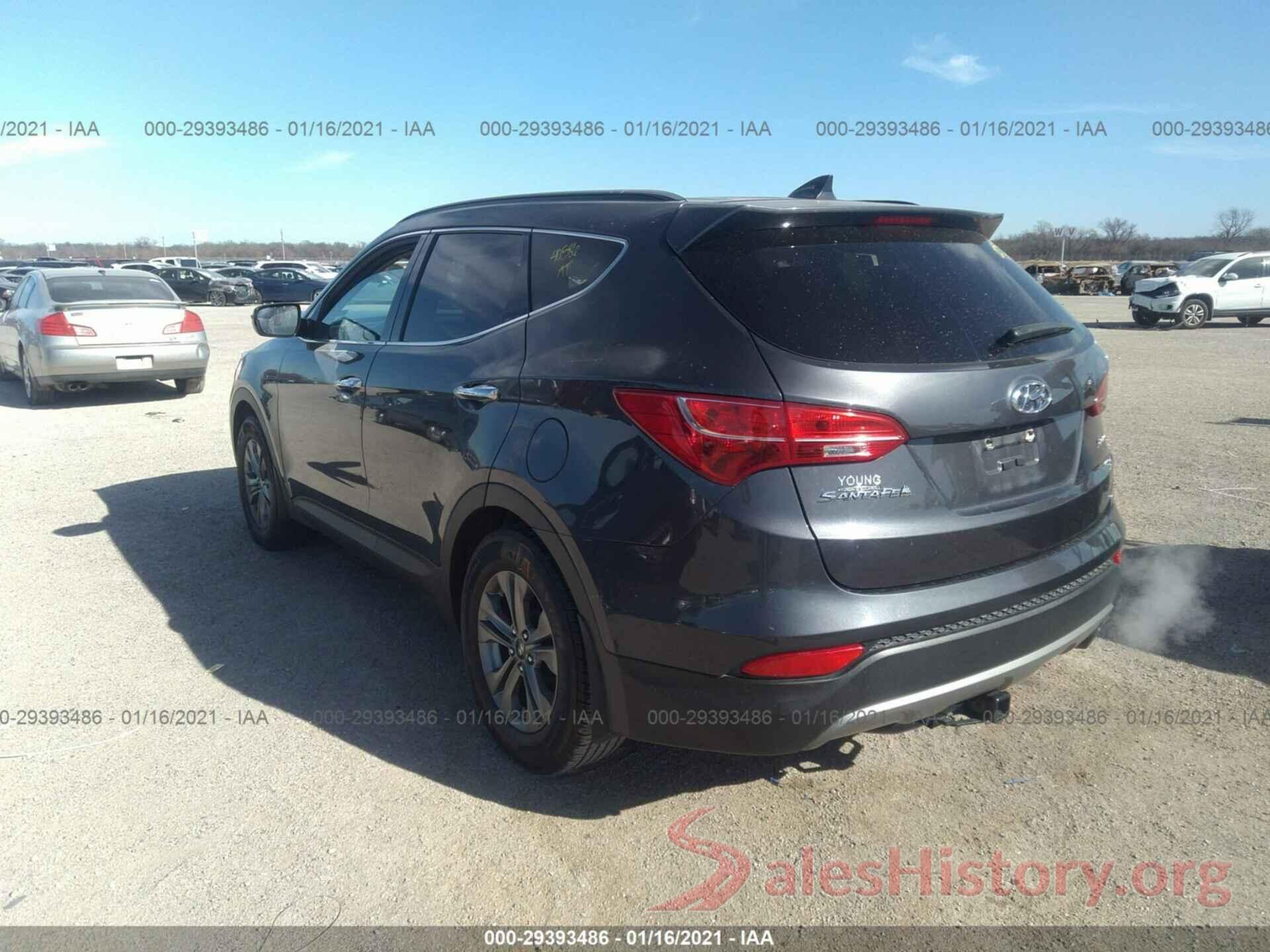 5XYZU3LB9GG316608 2016 HYUNDAI SANTA FE SPORT