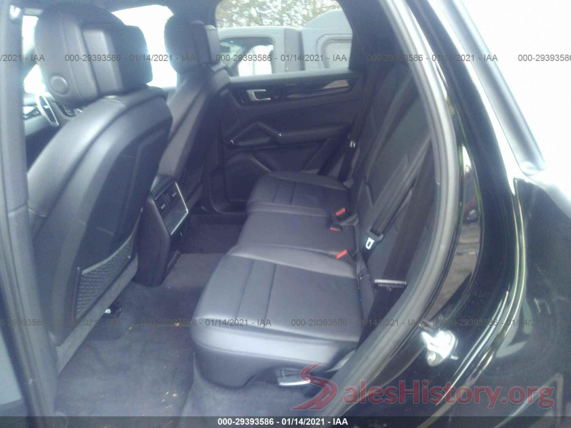 WP1AA2AY9LDA06067 2020 PORSCHE CAYENNE