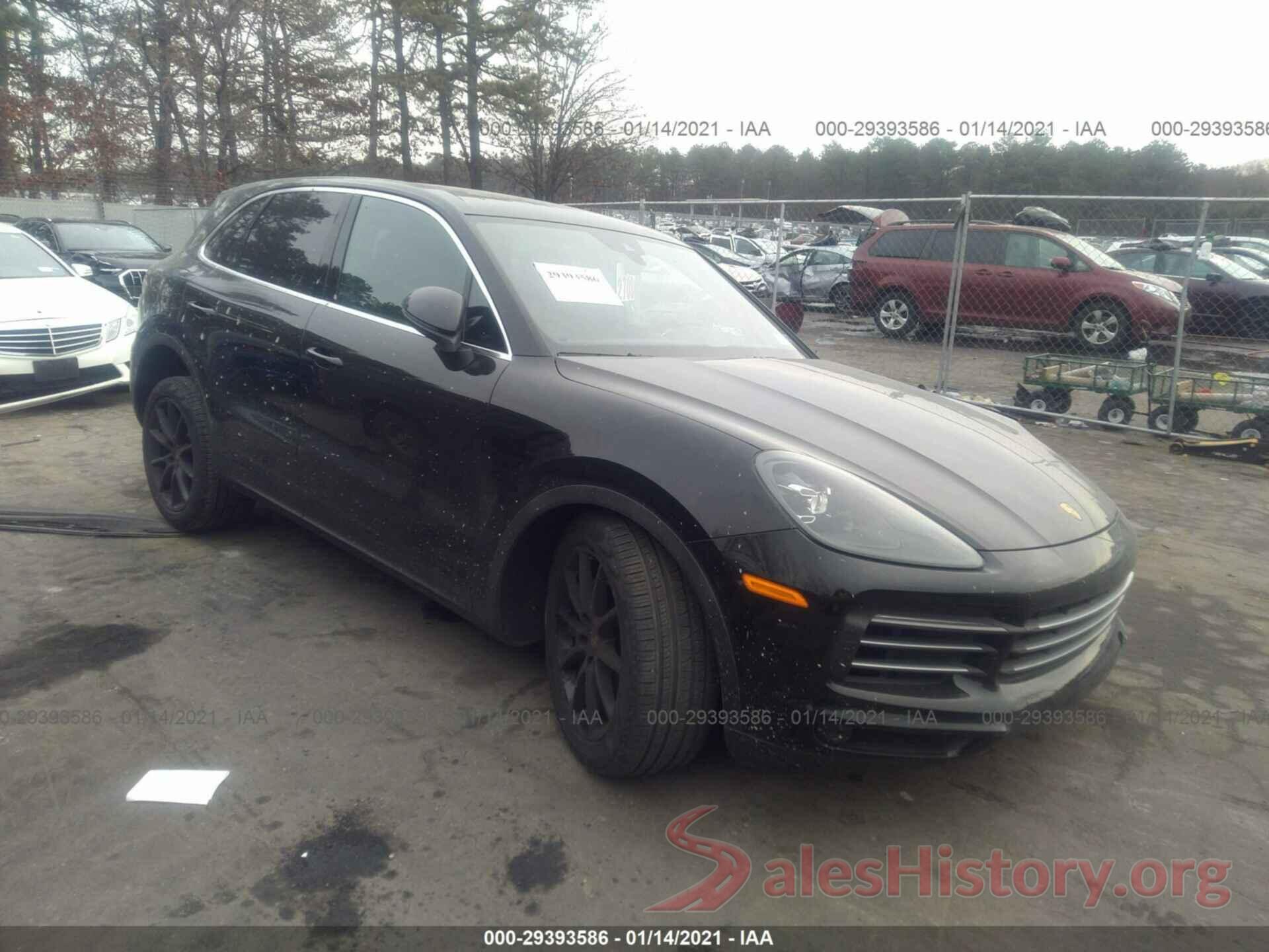 WP1AA2AY9LDA06067 2020 PORSCHE CAYENNE