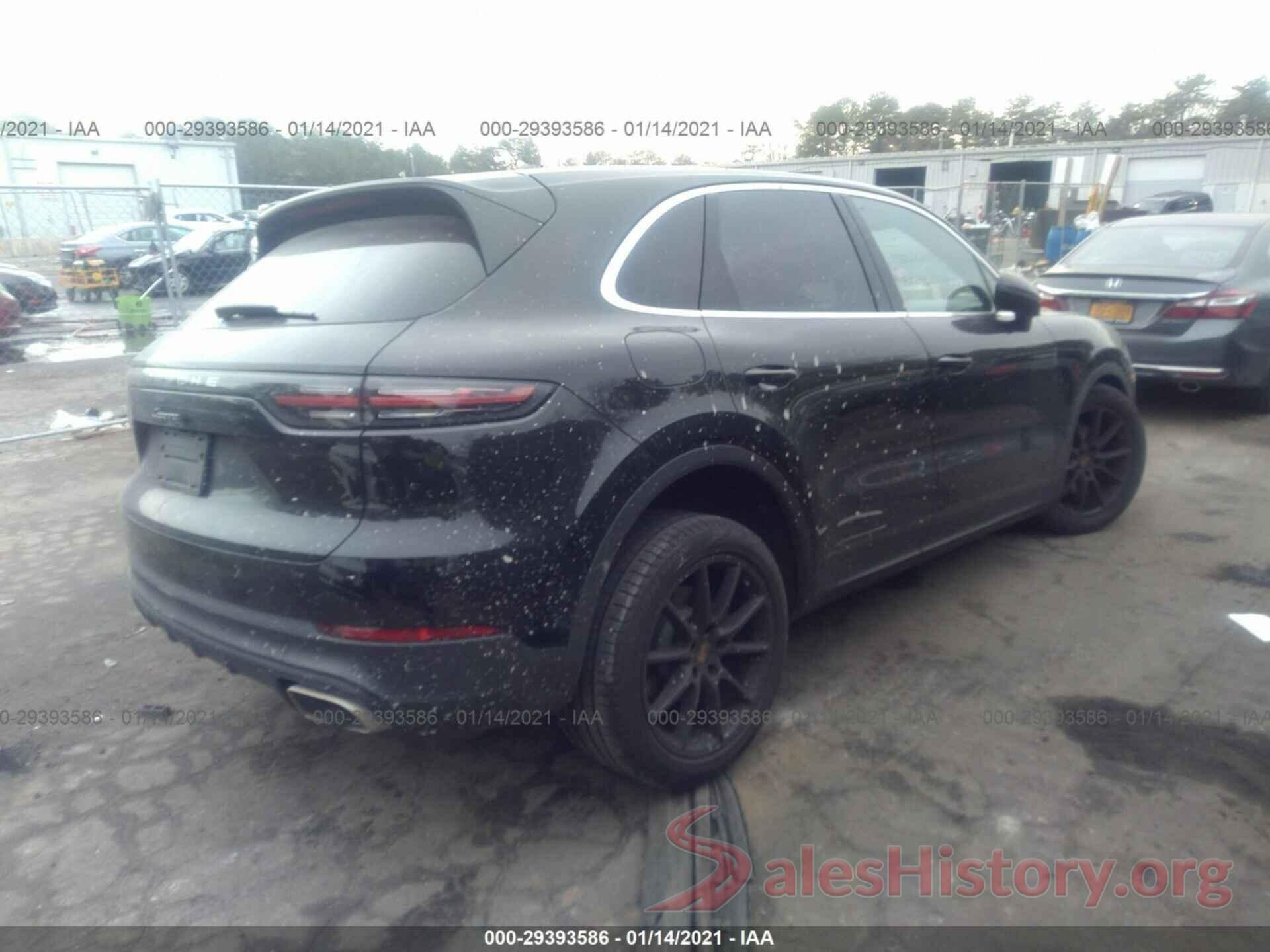 WP1AA2AY9LDA06067 2020 PORSCHE CAYENNE