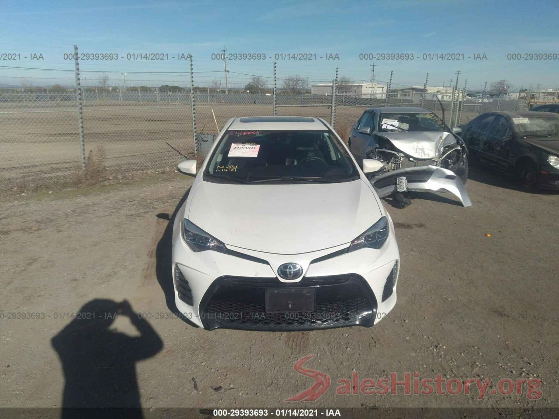 5YFBURHE5HP583376 2017 TOYOTA COROLLA