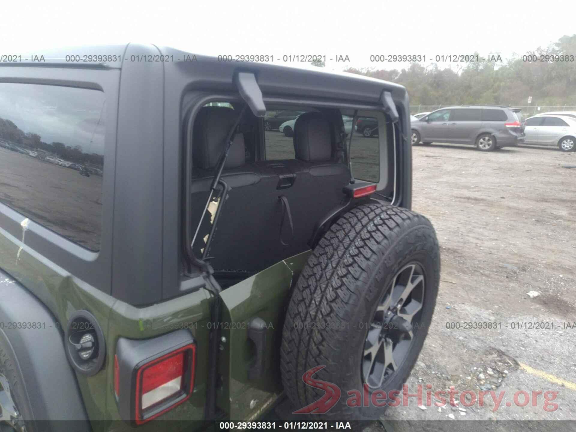 1C4GJXAG2LW285396 2020 JEEP WRANGLER