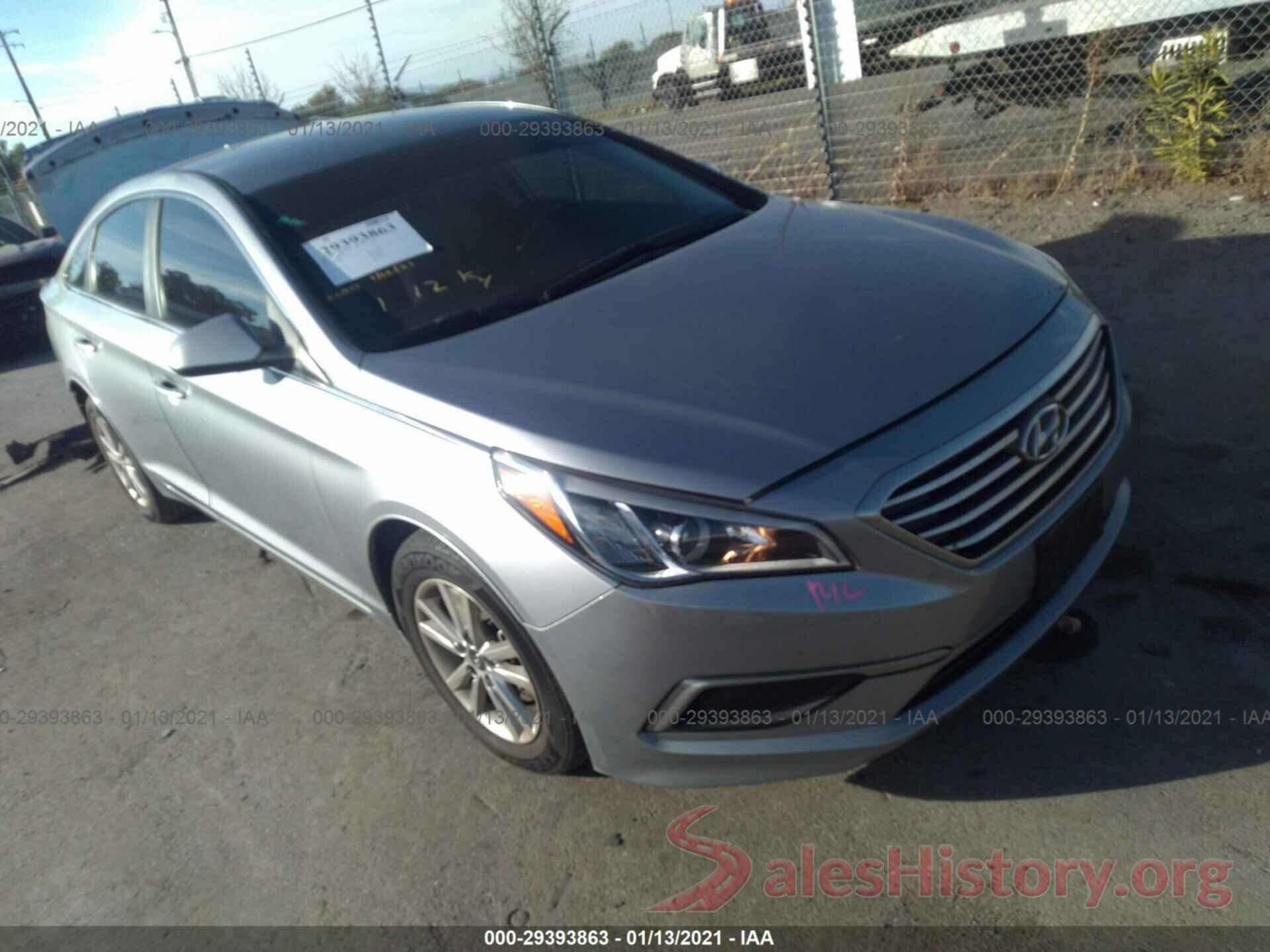 5NPE24AFXHH595884 2017 HYUNDAI SONATA