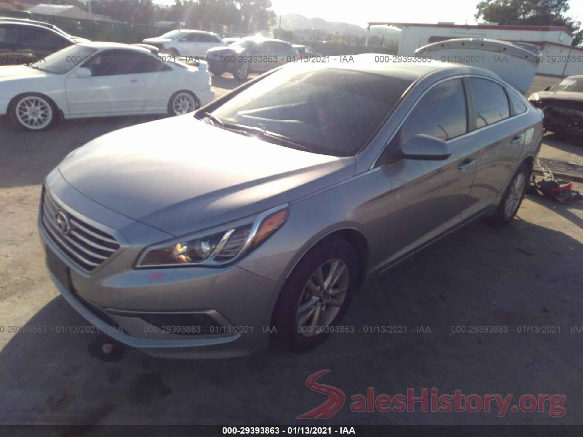 5NPE24AFXHH595884 2017 HYUNDAI SONATA