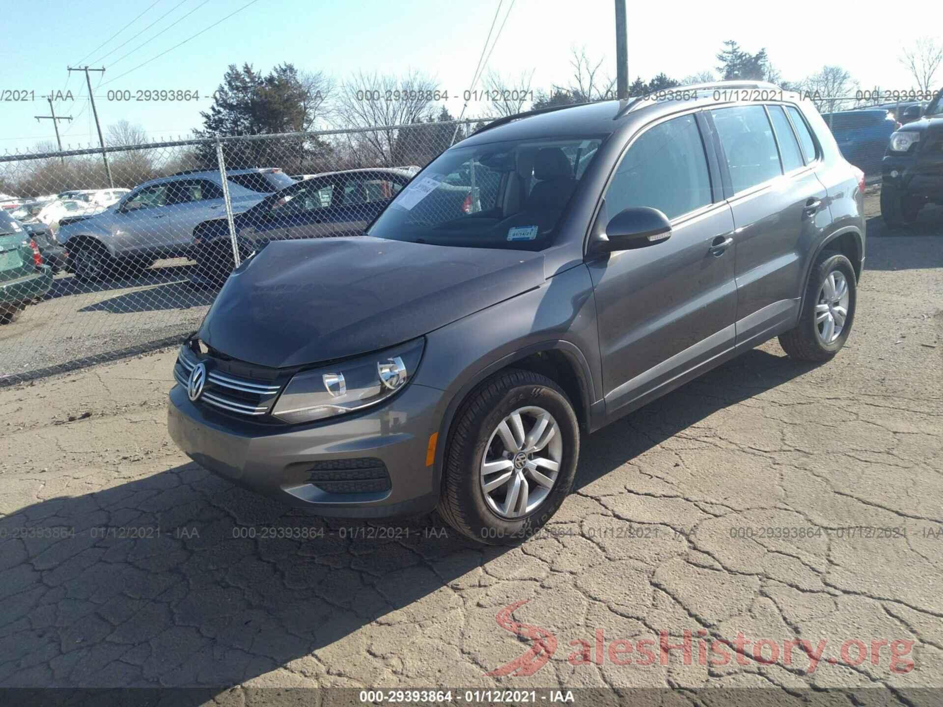 WVGAV7AX8HK024035 2017 VOLKSWAGEN TIGUAN