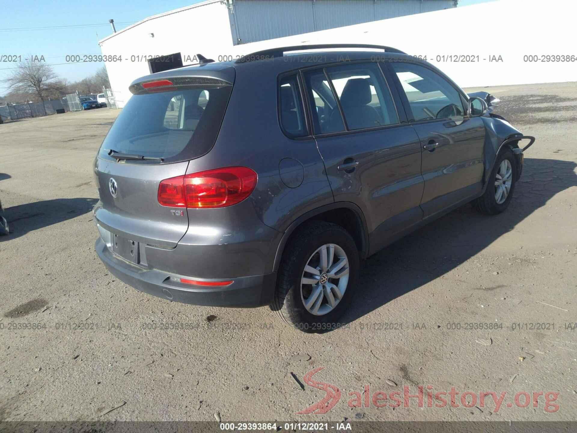 WVGAV7AX8HK024035 2017 VOLKSWAGEN TIGUAN