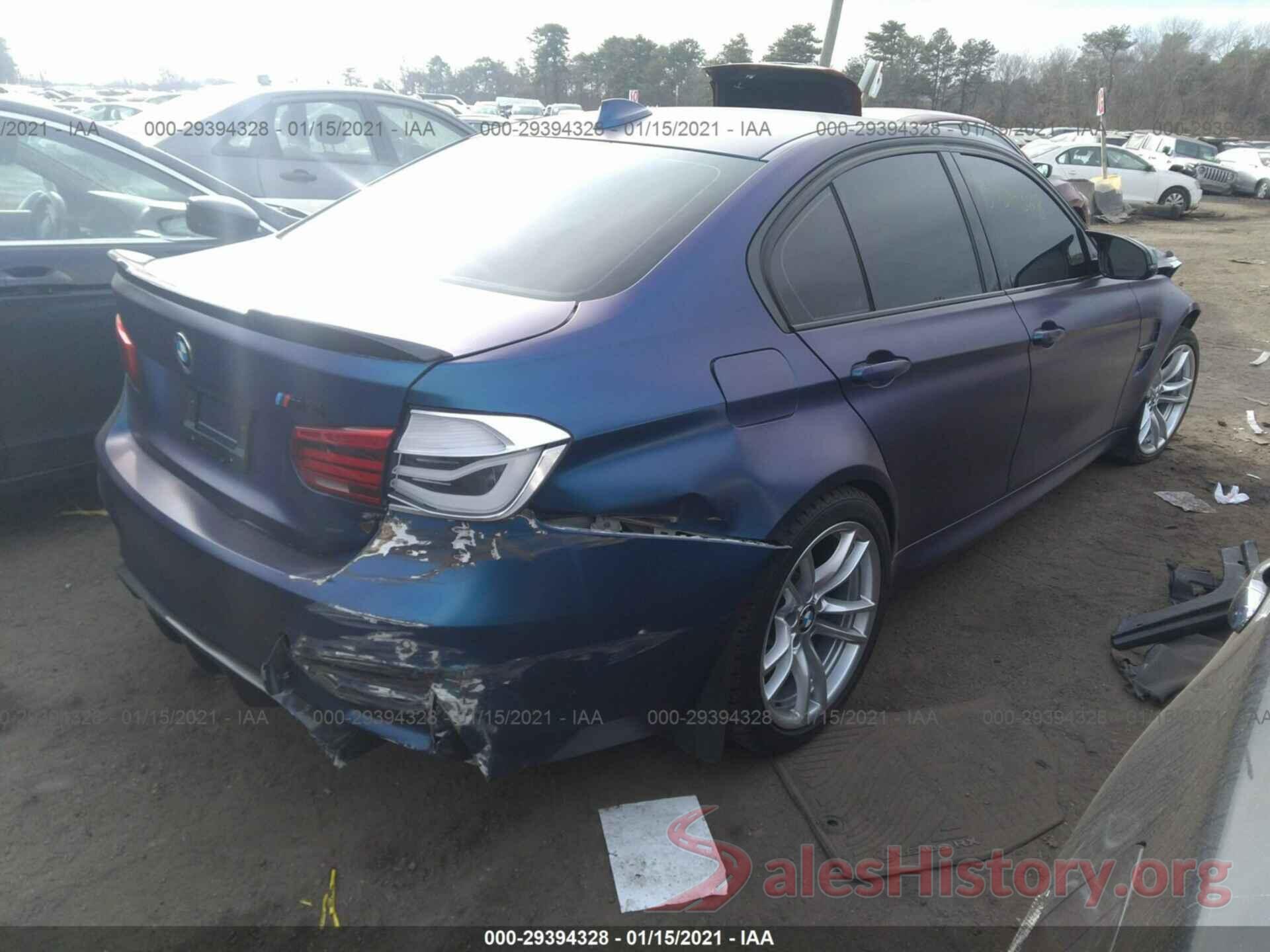 WBS8M9C50J5K99490 2018 BMW M3