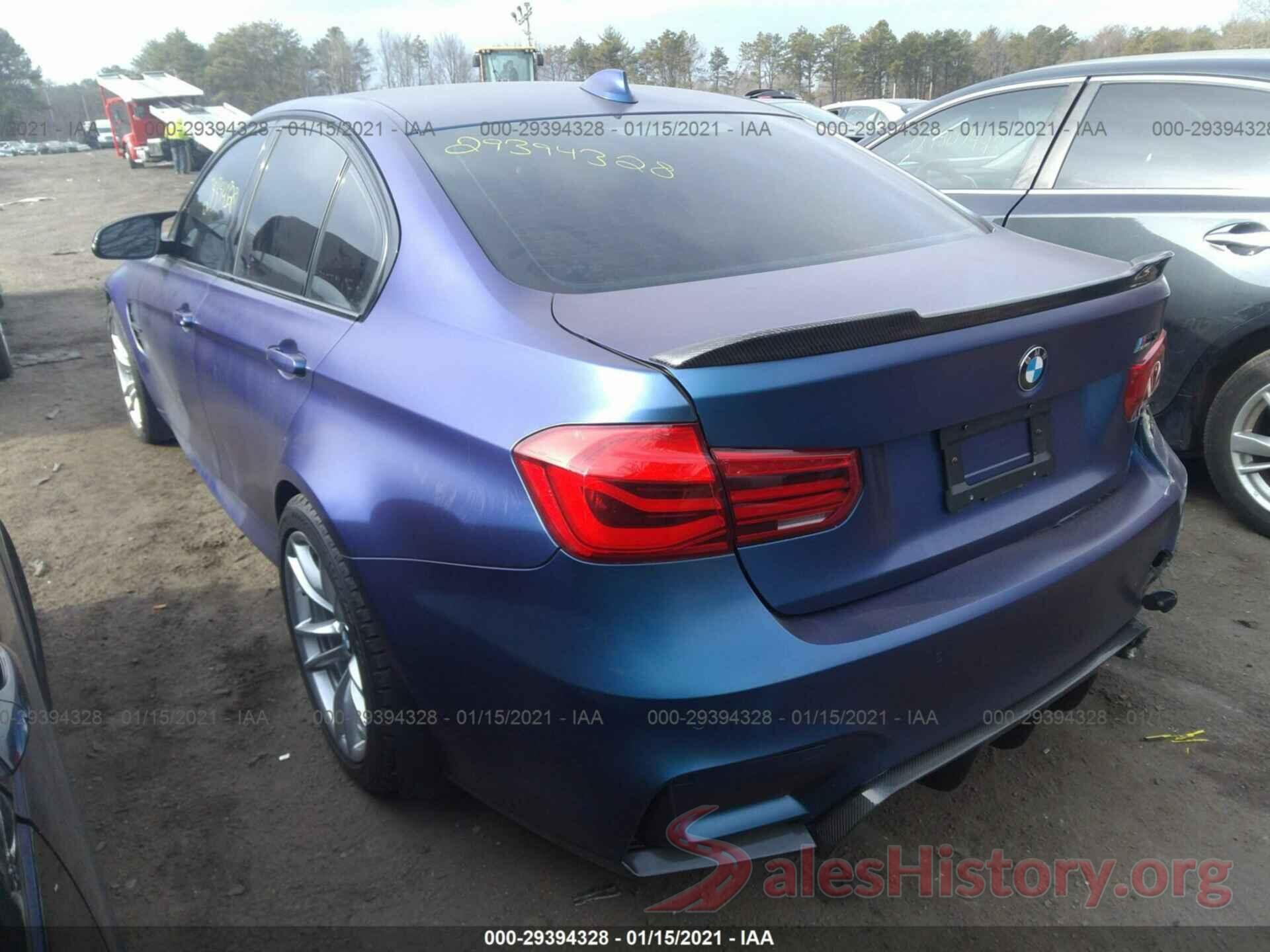 WBS8M9C50J5K99490 2018 BMW M3