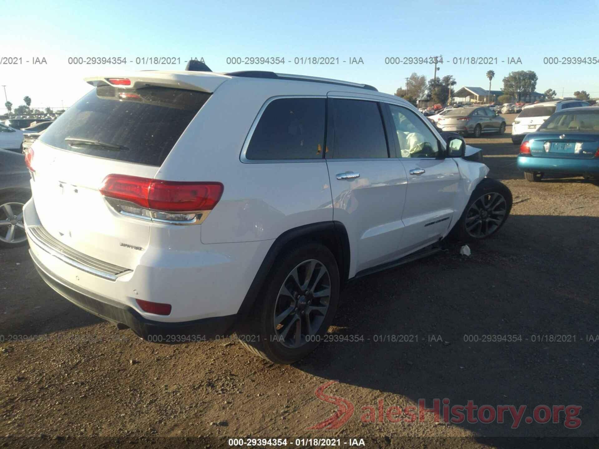 1C4RJEBG4JC460340 2018 JEEP GRAND CHEROKEE