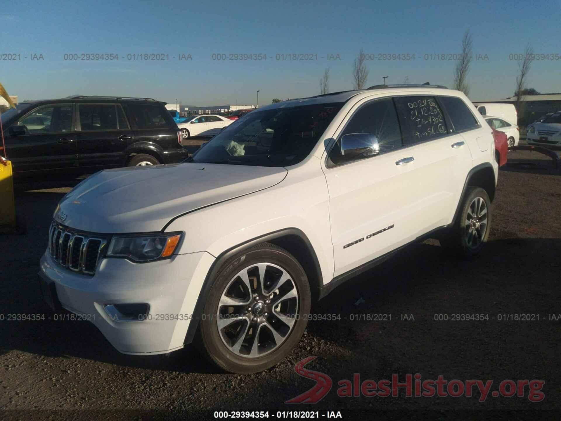 1C4RJEBG4JC460340 2018 JEEP GRAND CHEROKEE