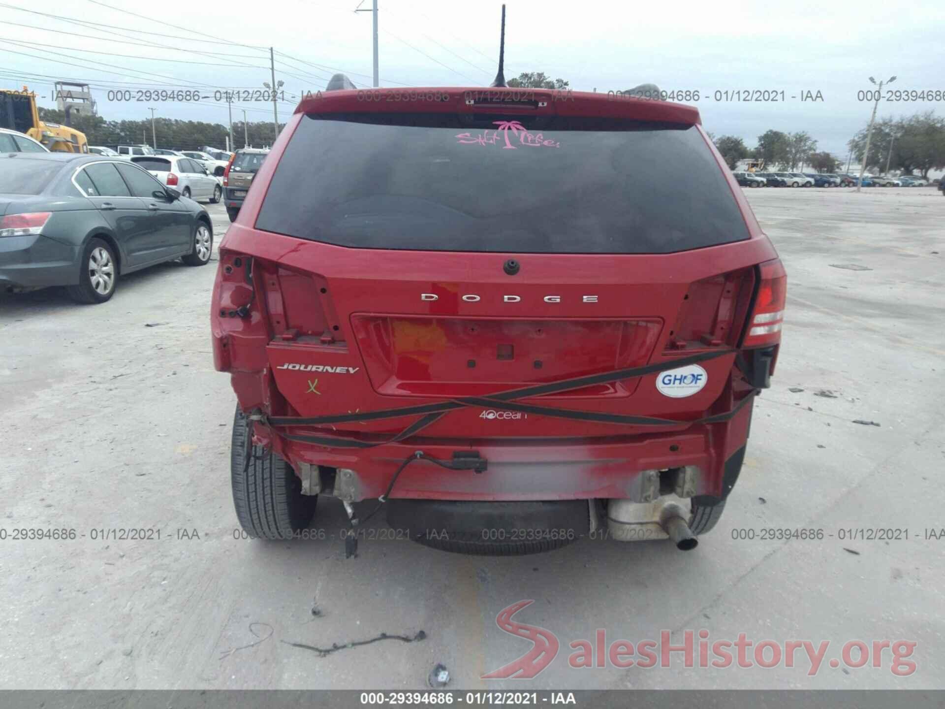 3C4PDCAB0JT443662 2018 DODGE JOURNEY