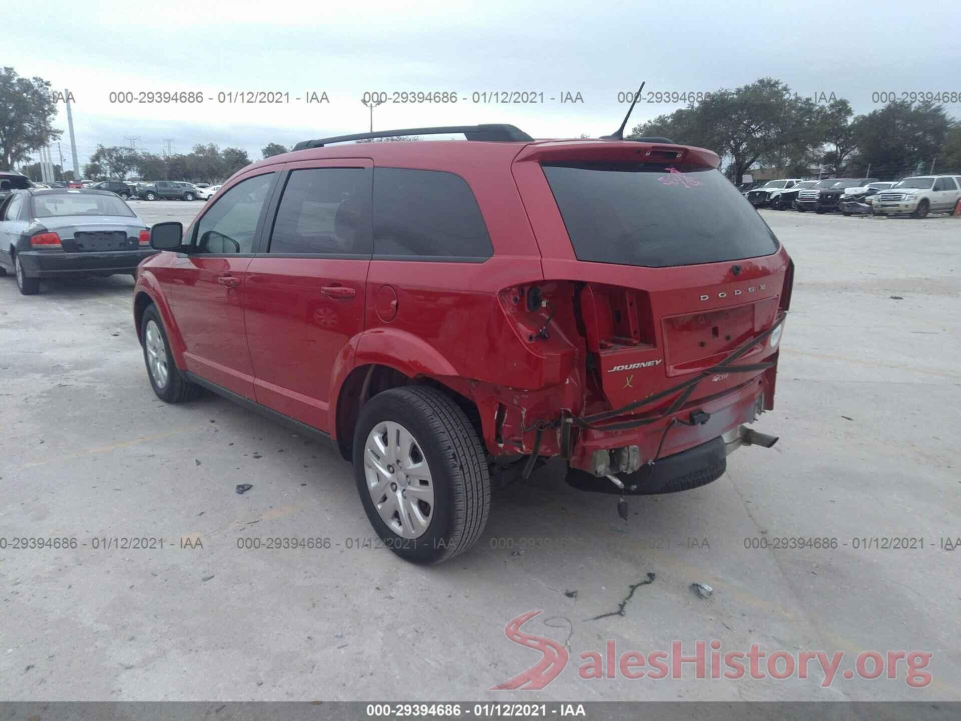 3C4PDCAB0JT443662 2018 DODGE JOURNEY