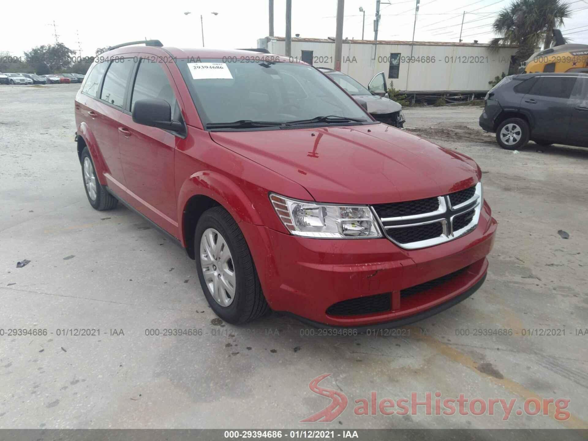 3C4PDCAB0JT443662 2018 DODGE JOURNEY