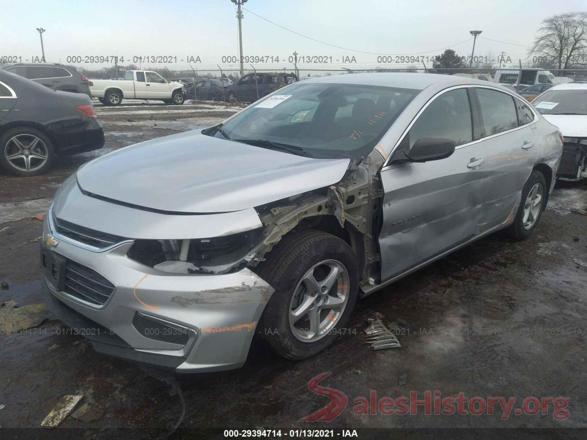 1G1ZB5STXJF263142 2018 CHEVROLET MALIBU