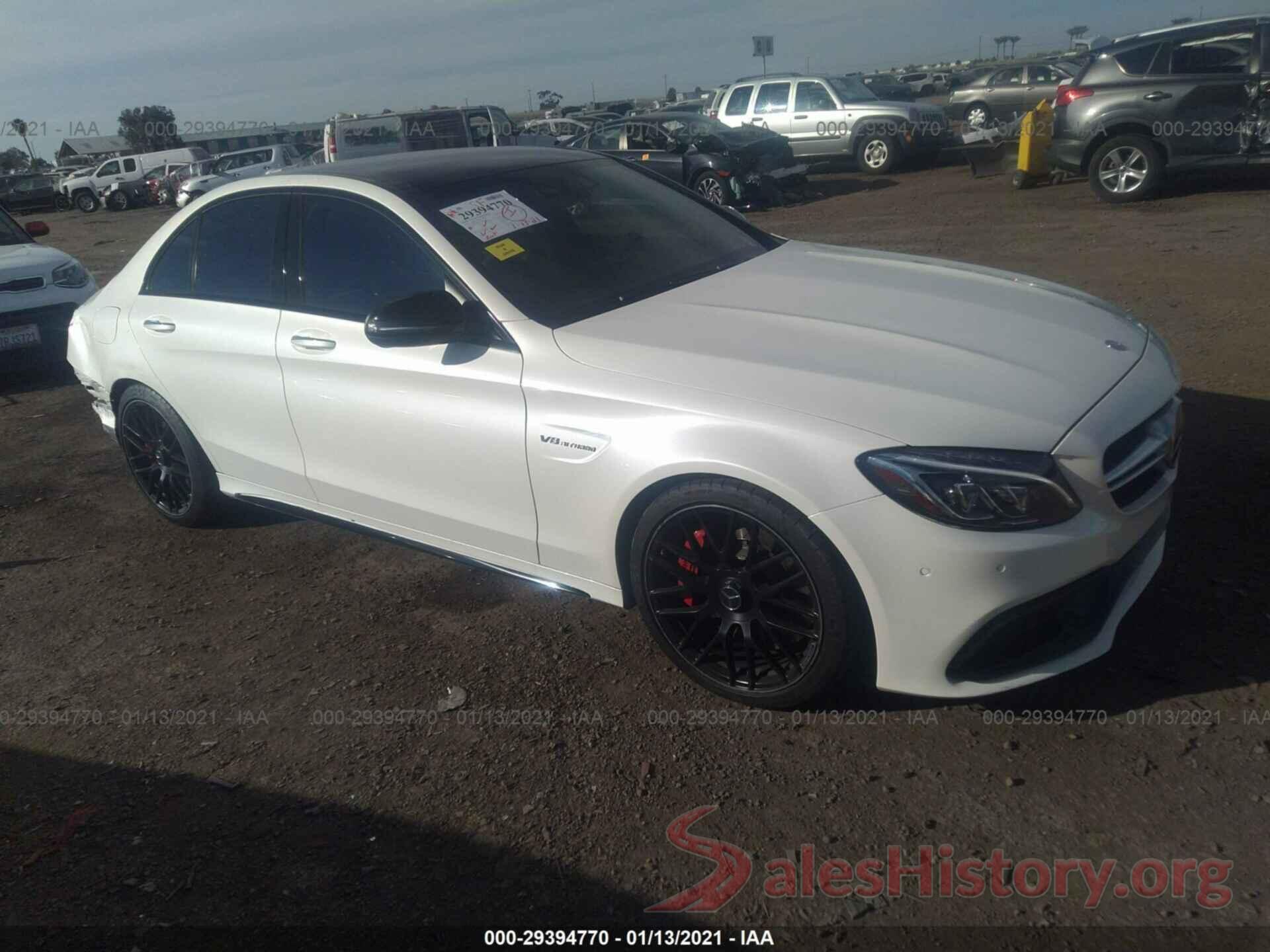 55SWF8HB5GU104586 2016 MERCEDES-BENZ C-CLASS