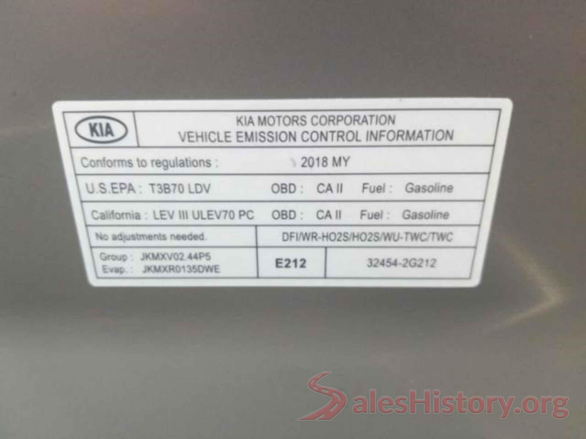 5XYPG4A32JG345360 2018 KIA SORENTO