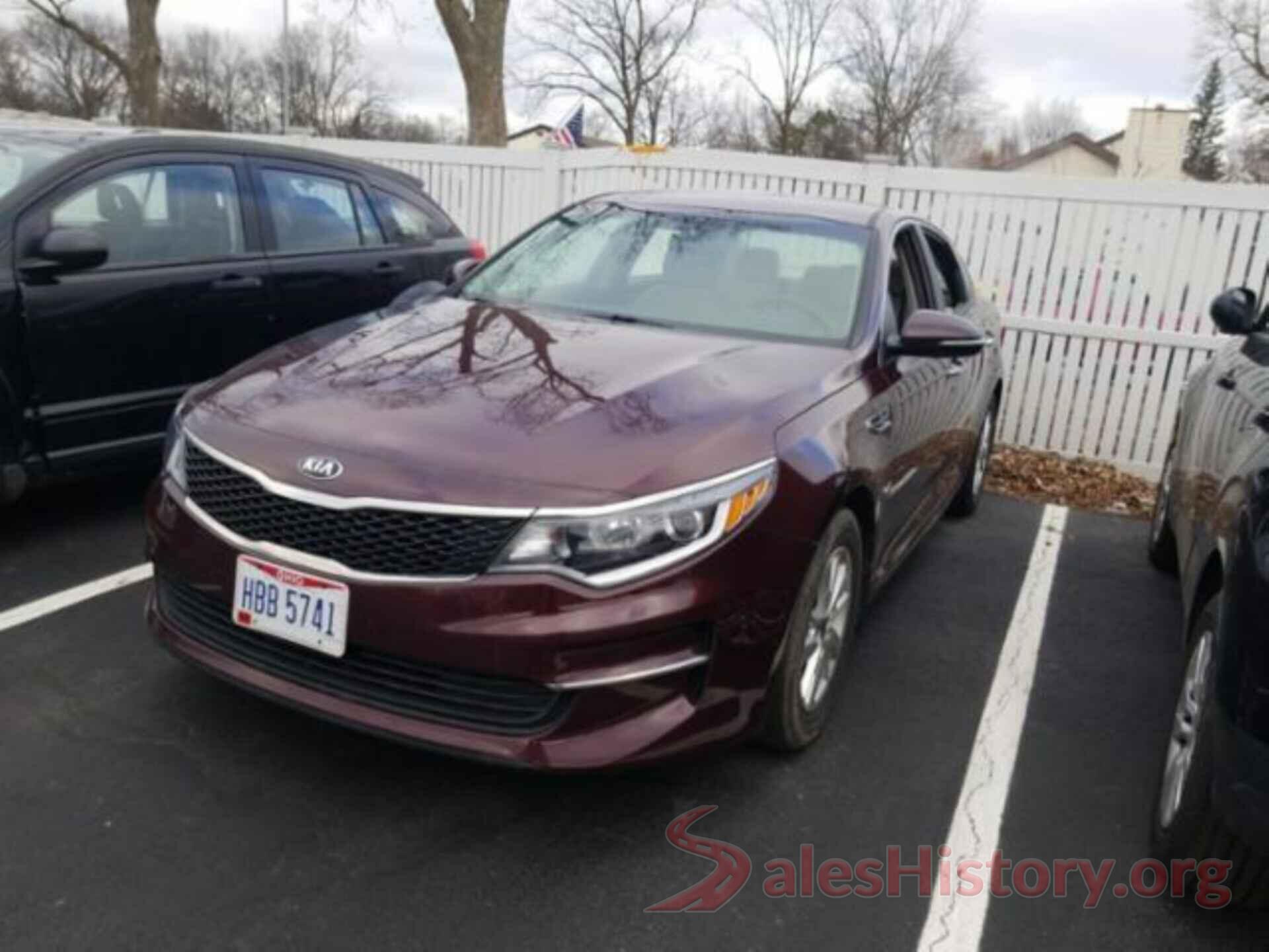 5XXGT4L3XGG118178 2016 KIA OPTIMA