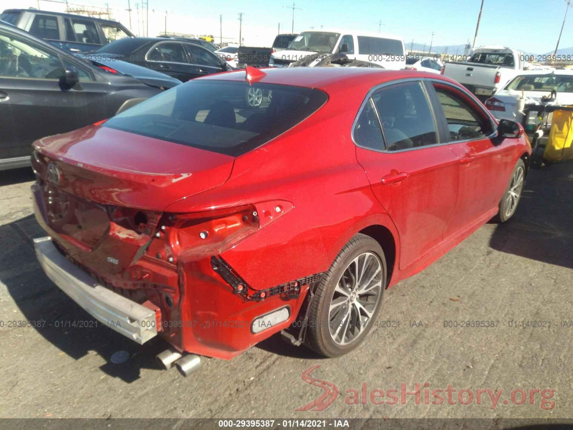 4T1B11HK0KU269365 2019 TOYOTA CAMRY