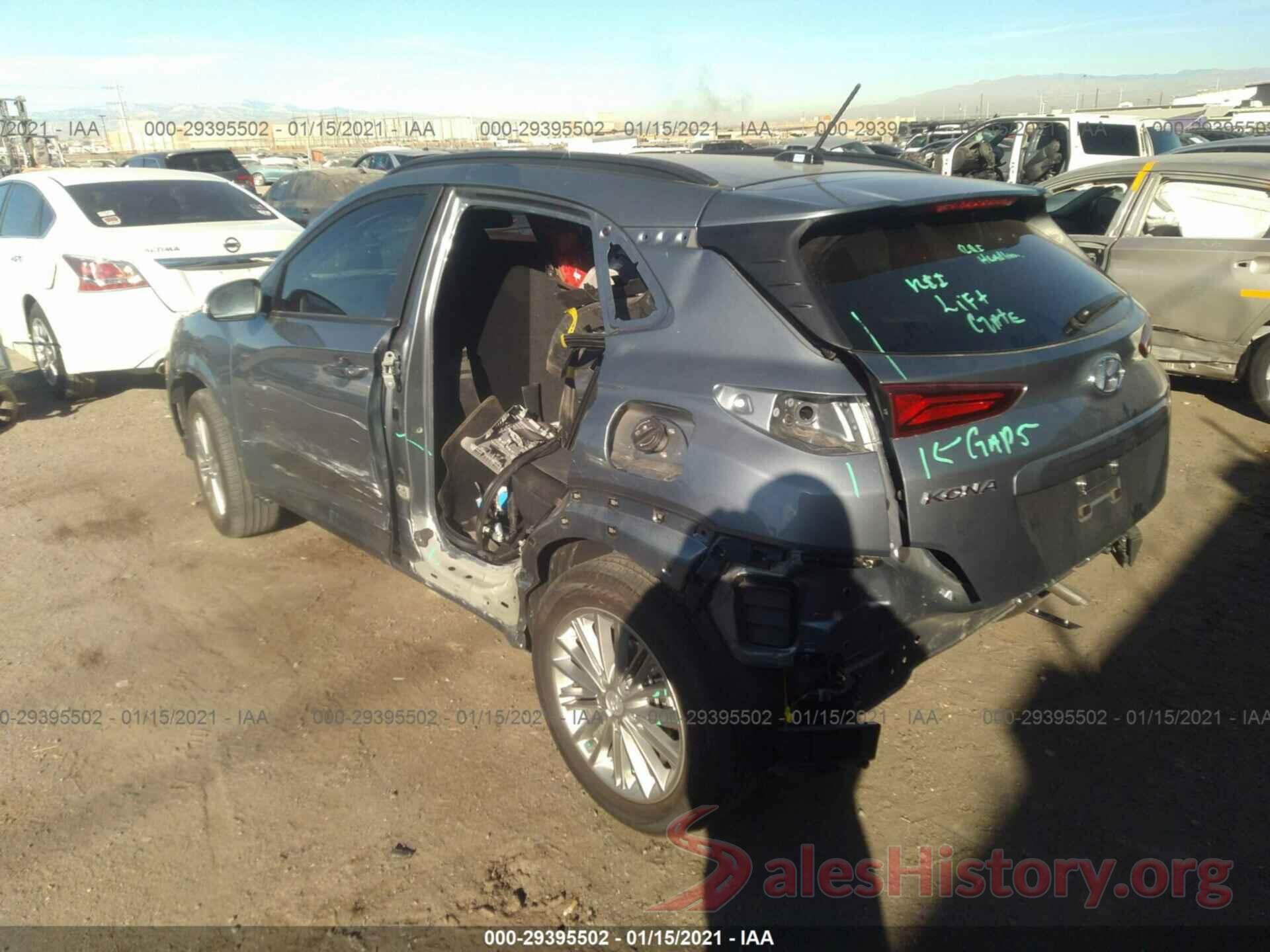 KM8K22AA3LU493395 2020 HYUNDAI KONA