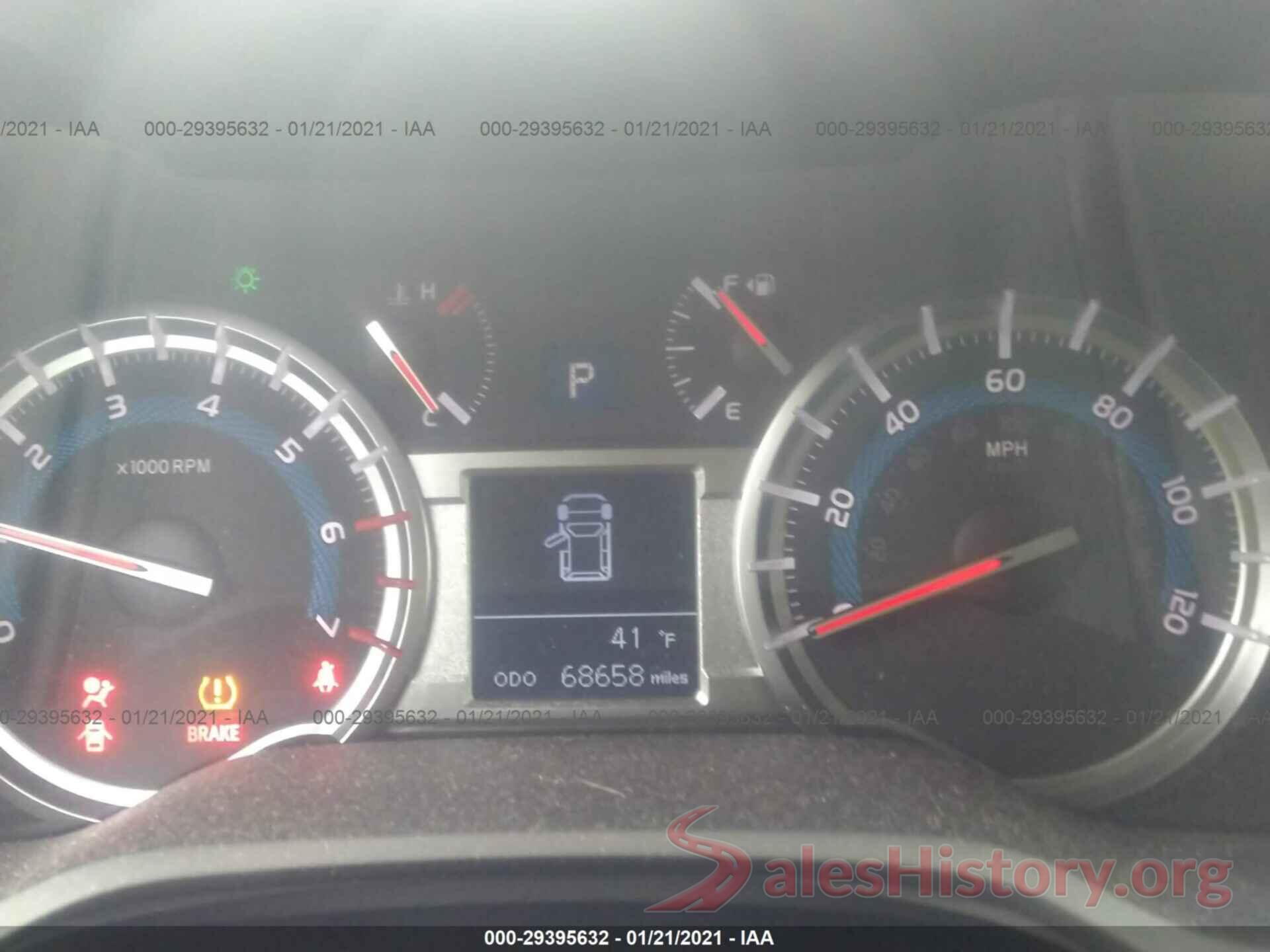 JTEBU5JR4G5297502 2016 TOYOTA 4RUNNER