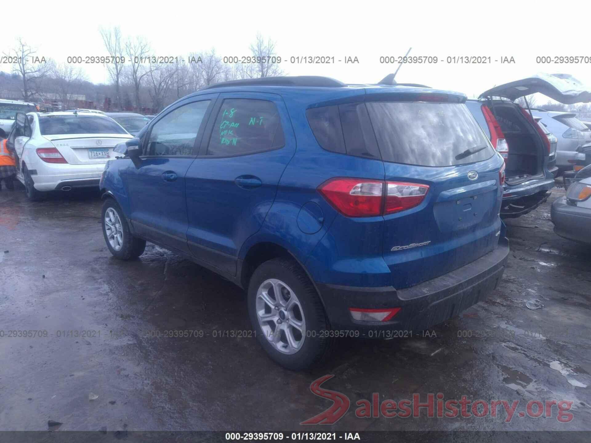 MAJ6S3GL1LC347710 2020 FORD ECOSPORT