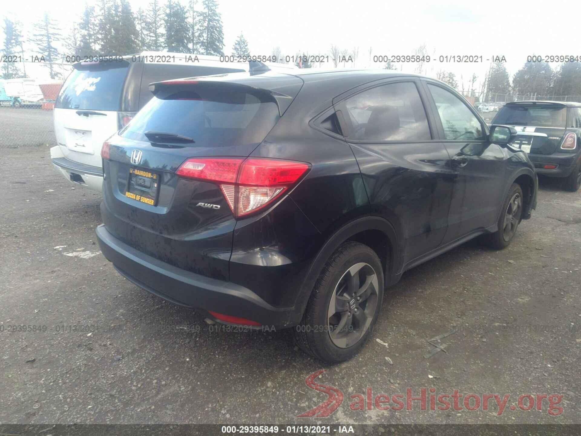 3CZRU6H51JM730829 2018 HONDA HR-V