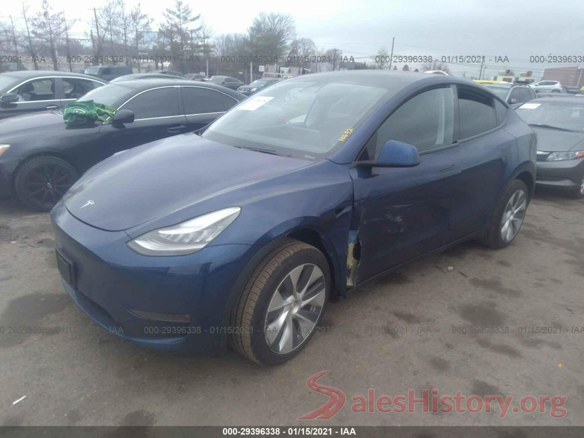 5YJYGDEE3LF047572 2020 TESLA MODEL Y