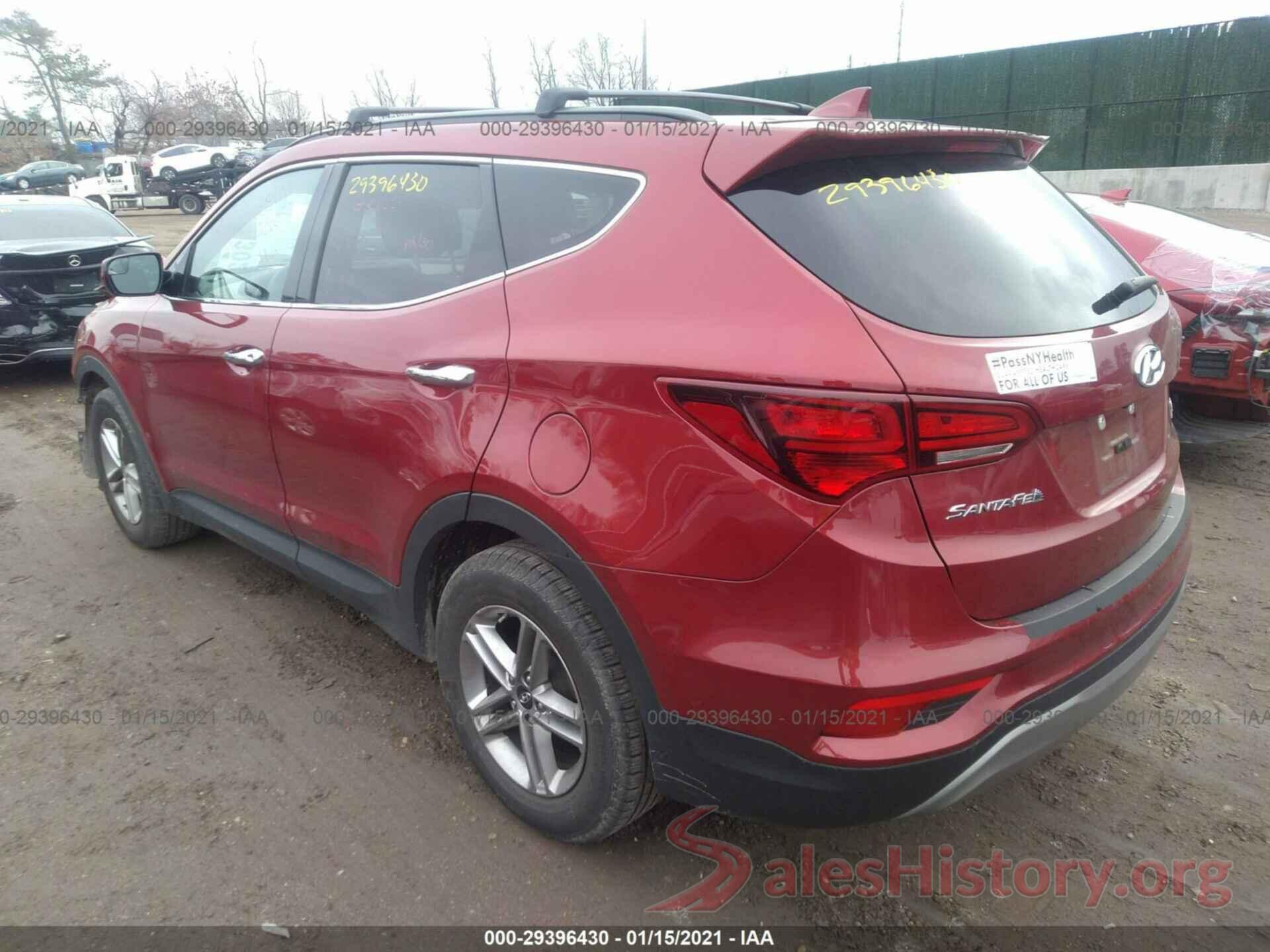 5XYZUDLB4HG497950 2017 HYUNDAI SANTA FE SPORT