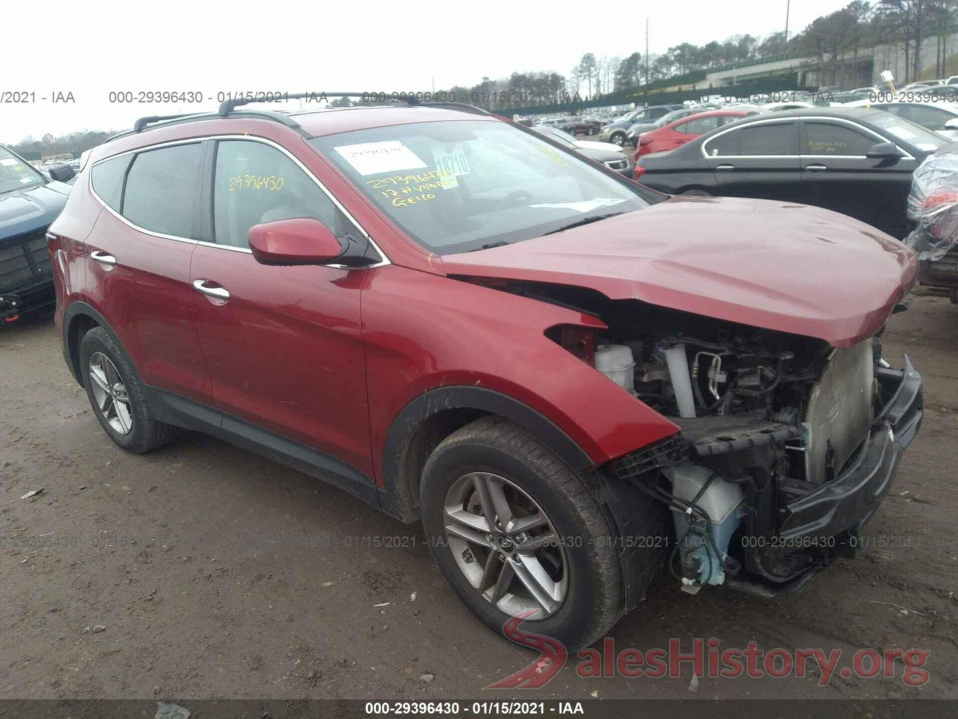 5XYZUDLB4HG497950 2017 HYUNDAI SANTA FE SPORT