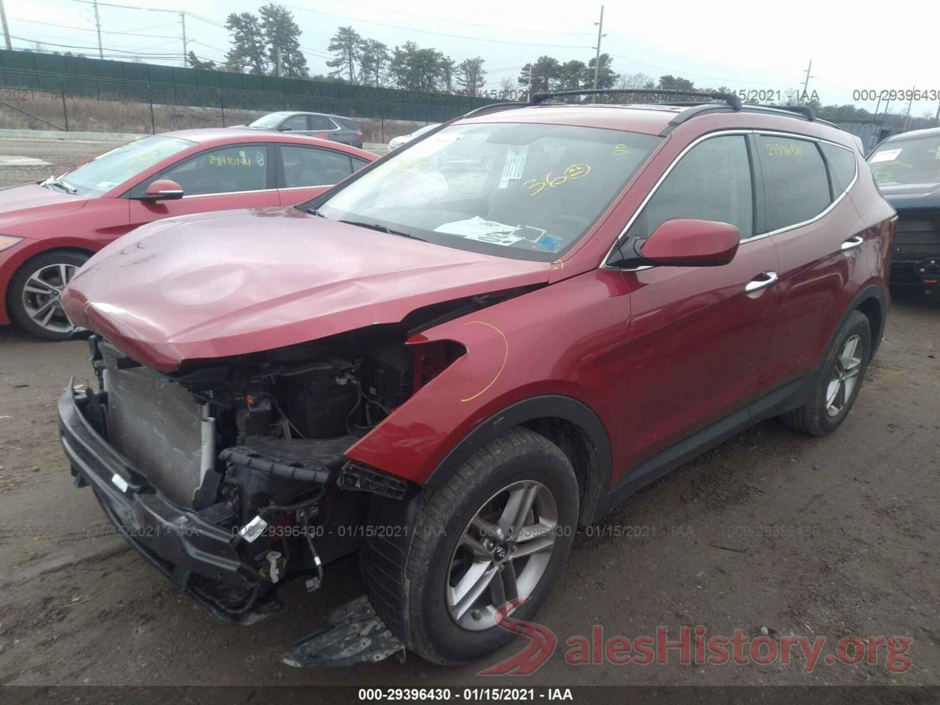 5XYZUDLB4HG497950 2017 HYUNDAI SANTA FE SPORT