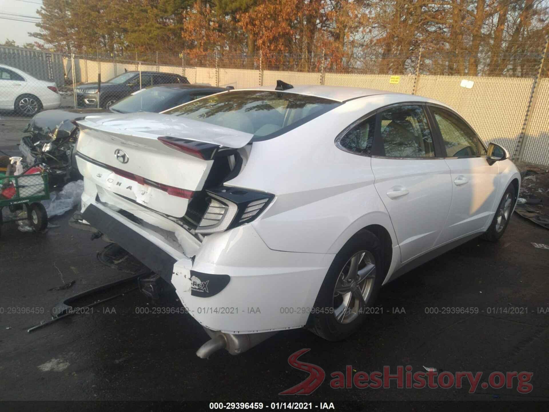 5NPEG4JAXLH033465 2020 HYUNDAI SONATA