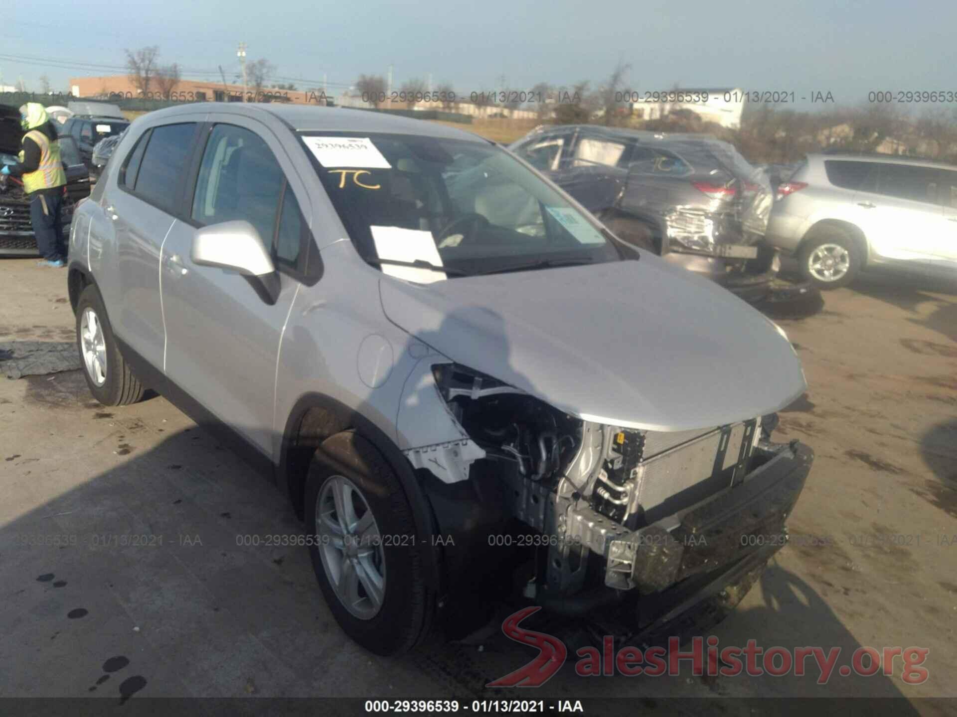 KL7CJKSB6LB331482 2020 CHEVROLET TRAX