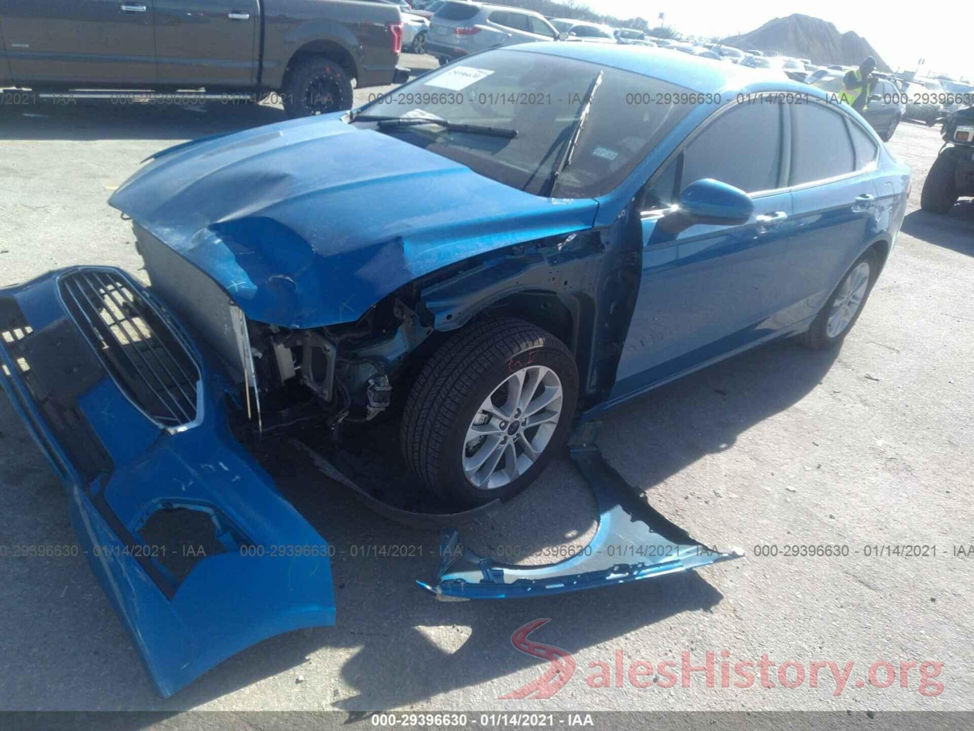 3FA6P0HD6LR187767 2020 FORD FUSION