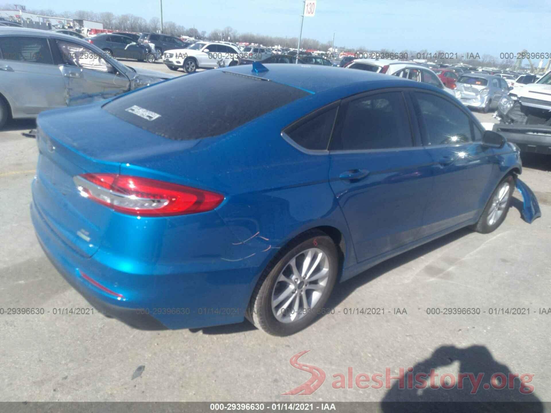 3FA6P0HD6LR187767 2020 FORD FUSION