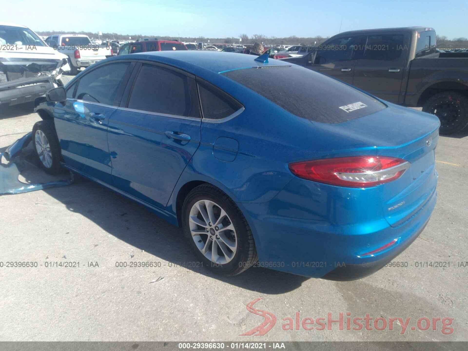 3FA6P0HD6LR187767 2020 FORD FUSION